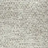 Light gray woven fabric with horizontal stripes, heathered beige and taupe threads, textured loops, “turri > fabric cat. b > 780 f” printed edge.