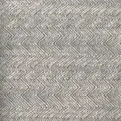 Chevron fabric texture, grayscale and off-white, dense repeating pattern with subtle sheen; Turri collection label visible: fabric cat. t > 756 b.