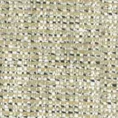 Woven fabric sample with horizontal bands of beige and white, displaying a dense, textured weave and matte finish; label reads “turri > fabric cat. t > 760 b”.