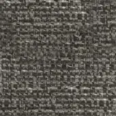 Gray woven fabric texture with heathered appearance, displaying a dense, irregular pattern and subtle tonal variations; label reads “turri > fabric cat. t > 760 e.”