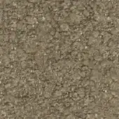 Taupe looped pile fabric sample with beige grid weave, displaying a dense, nubby texture and “turri > fabric cat. t > 765 c” label.