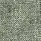 Textured grayish-green fabric sample displays a dense, knotted pattern with a looped construction; tag reads “turri > fabric cat. t > 770 d”.