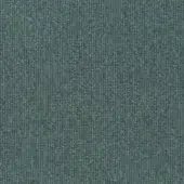 Teal textured fabric sample with vertical weave, granular looped pile, and heathered tonal variations; “turri > fabric cat. t > 772 g” text visible.