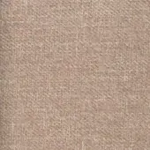 Terracotta fabric sample with heathered weave, displaying muted beige threads and a dense, irregular texture; “turri > fabric cat. x > 753 c” text visible.