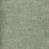 Woven fabric sample, teal and beige, irregular texture with a dense, compact weave and matte finish; “turri > fabric cat. x > 753 d” label.