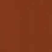 Turri leather swatch, reddish-brown, matte texture with imprinted text “turri > leather cat. lh > 1298p b” in the lower right corner.