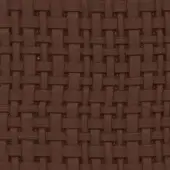 Brown woven texture, rectangular grid pattern, matte synthetic material, Turri brand sample with text “leather cat. lm > 1130p d”.
