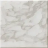 Bianco calacatta marble tile with grey veining, polished surface, and beveled edge; labeled “turri > marble cat.3 > 300m.”