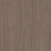 Wood texture sample, muted gray-brown finish, linear grain pattern with subtle color variations, matte surface, and consistent vertical lines.