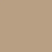 Taupe color plane, matte finish, polyester lacquer swatch with “turri” branding text; studio presentation of neutral tone.