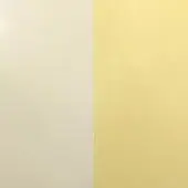 Paper color swatches, off-white "ba ancient white" and muted yellow "ga yellow sunrise", with matte texture and clean rectangular shapes.