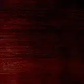 Spazzolato ash wood texture, dark red striated pattern, horizontal brushed lines transitioning from black to saturated red, warm tone.