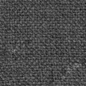 Dark gray woven fabric texture, “barbat grigio scuro” (A8700) from Moroso, features a dense, granular weave with subtle knots.