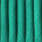 Green woven rope pattern with visible knots, displaying cylindrical coils and textile identification: “moroso fabric crd a1053 – mathilda rope acr03.”