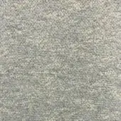 Moroso bouclé fabric L1765.907 ash displays a dense, nubby texture with gray and cream tufts, exhibiting a looped construction and matte finish.