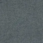 Moroso Bernini fabric sample, muted gray, tight weave with circular pattern and dark gray flecks, durable heathered texture.