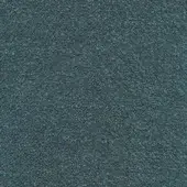 Teal fabric texture with granular surface, dark gray and black particles, rough matte finish, subtle mottling, and faint gray text overlay.