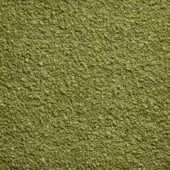 Moroso Orsetto fabric swatch in lime green, displaying a dense, granular texture composed of small, rounded elements and labeled A8598.