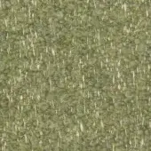 Orsetto fabric sample, muted green woven texture, irregular rounded pattern with beige strands; Moroso collection, model a9153.