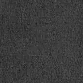 Moroso fabric sample, charcoal grey felt texture, dense granular weave with a matte finish and visible label details.
