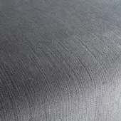 Moroso Big Punch fabric, cool gray, horizontal ridged texture; “A2798 – Big Punch CH3125 094 Storm” variant, dense matte weave.
