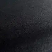 Moroso fabric sample, dark gray woven textile, tight directional weave with matte finish; labeled “big punch ch3125 096 night.”