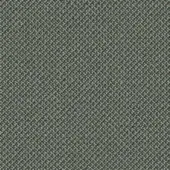 Moroso Cleo fabric texture in sage green with interwoven dark green and brown threads, displaying a dense, matte, geometric pattern.