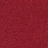Moroso Rico fabric swatch in grenade red displays a dense, granular texture with a matte finish, identified as sample A7125–989.280.