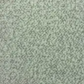 Woven fabric texture, pale green, densely nubby surface with rounded tufts and heathered tonal variations, evenly distributed composition.