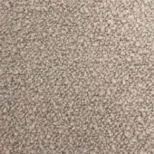 Moroso Trono fabric a1433, pale pink nubby texture with looped pile, heathered yarn, soft muted tone, casual rustic aesthetic.