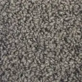 Moroso Zampogna fabric sample, brown looped pile weave, textured surface with tonal variations, labeled ‘a1441 – zampogna 1242 brown – w’.