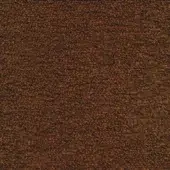 Moroso Clunis fabric sample, mahogany brown, dense granular texture with mottled dark brown and reddish-brown speckles, woven appearance.