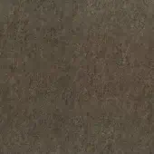 Moroso fabric sample, dark brown woven textile, granular matte texture with visible fiber designation text in lower left corner.