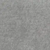 Moroso fabric sample, grey, granular texture with short fibers, matte finish, even lighting, identified as feral 17308 011 grey.