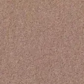 Woven fabric texture in brownish-taupe, granular surface with uniform grain and subtle tonal variations, displaying integrated sample text.