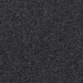 Moroso fabric sample, dark gray textile, dense weave with mottled texture and lighter flecks, labeled “Zanzibar 7059.17 Ardesia.”