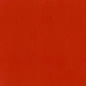 Moroso leather sample, Ferrari red, fine grain texture with a smooth, polished finish for luxury upholstery.
