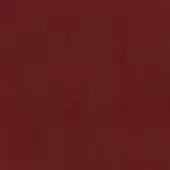 Moroso leather texture sample, deep red, matte finish with imprinted text identifying “leather cirè lacquer – z” collection details.