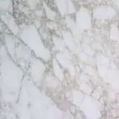 Calacatta Gold marble texture with white base, grey and gold veining, polished finish, and organic patterns for a neutral palette.
