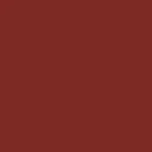 Deep reddish-brown matte surface, resembling RAL 3009 color, fills the frame with even lighting and a flat, abstract composition.