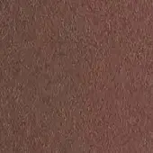 Rough reddish-brown texture with granular surface and irregular indentations, displaying an earthy, durable material in even lighting.