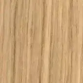 Natural oak wood texture with light beige and tan tones, displaying a vertical linear grain pattern and smooth matte finish.
