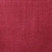 Red woven fabric texture with a granular surface, dense regular weave, and matte finish; textile sample labeled “pf p 21”.