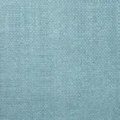 Woven fabric texture in pale blue-green, exhibiting a nubby surface and matte finish with a regular grid weave, labeled “bellavista fabrics cat extra lusso”.