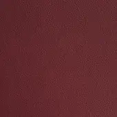 Red-brown leather texture sample, finely pebbled grain, matte finish, with “bellavista leather cat. p1 p1.41” label printed along the bottom.