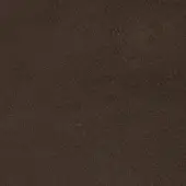 Dark brown nubuck leather texture sample, consistent matte finish, subtly granular surface with velvety nap, uniform tone, even lighting.
