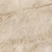 Agra marble texture, light beige and golden-yellow veins, polished surface with flowing patterns from Bellavista collection.