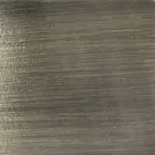 Brushed antique brass texture with horizontal linear striations, warm metallic tone, diffused lighting, neutral background, metallic sheet detail.