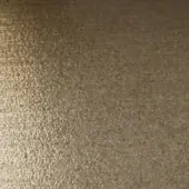 Brushed metal texture in brandy tone with vertical striations, displaying granular surface and muted bronze variations under diffused light.