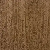 Dark eucalyptus frise wood texture displays vertical wave grain, warm brown tones, and a matte finish; bellavista collection sample.